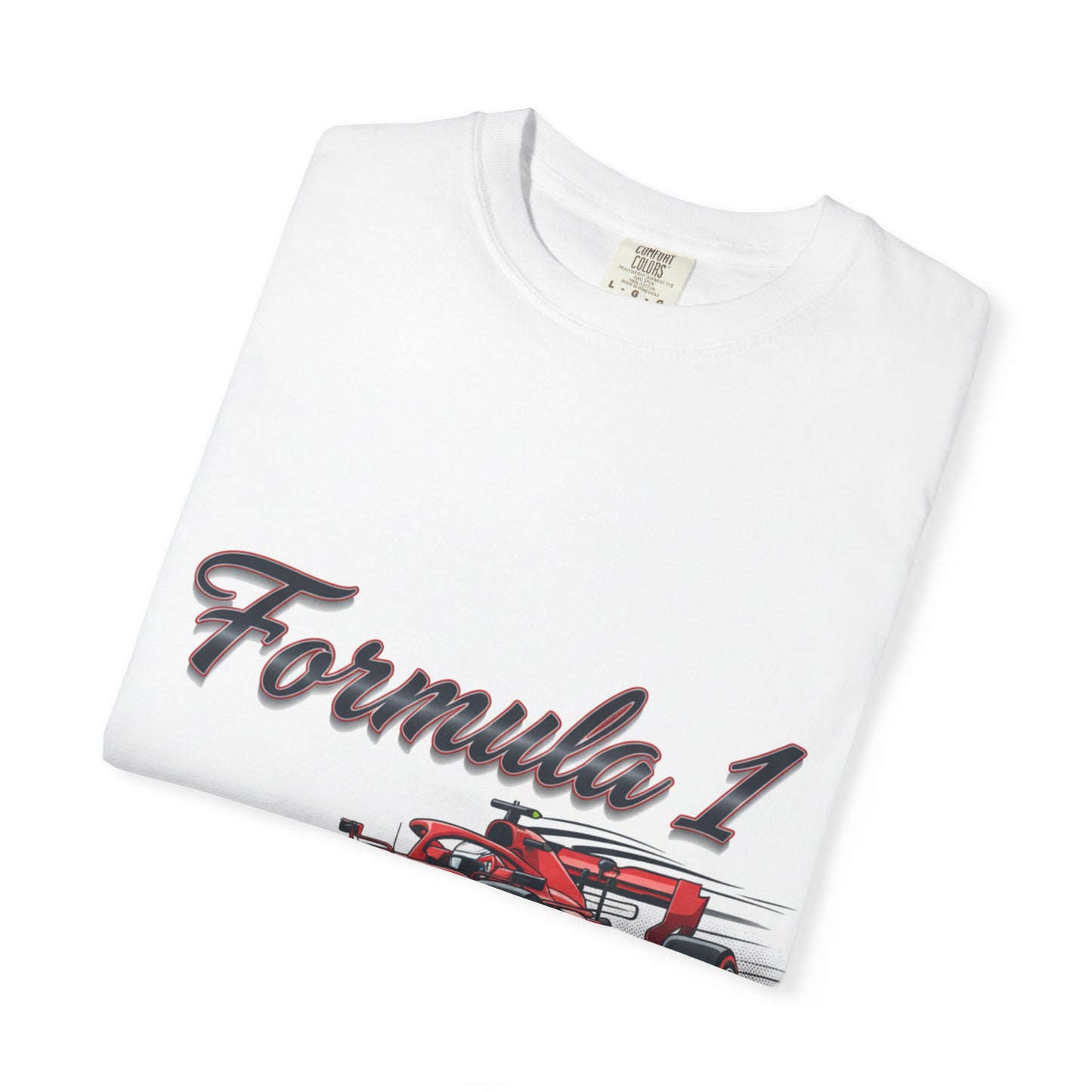 Formula 1 Racing Tee — Red F1 Car Graphic T-Shirt