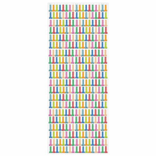 Rainbow Penis Wrapping Paper