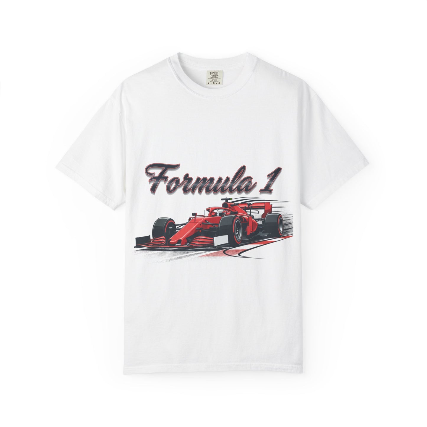 Formula 1 Racing Tee — Red F1 Car Graphic T-Shirt