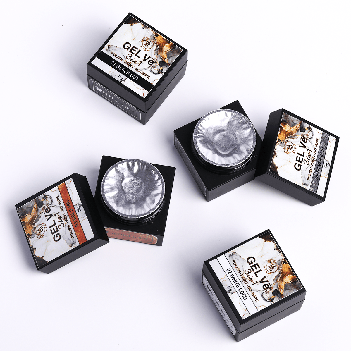 GEL Ve  Classic Collection Artist Gel / 4pcs set (15g Each)